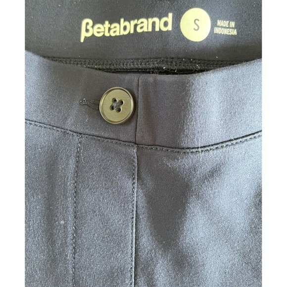 Betabrand Dress Pant Yoga Pants Crop Classic Navy Blue Small W0249 $68 - Picture 10 of 12